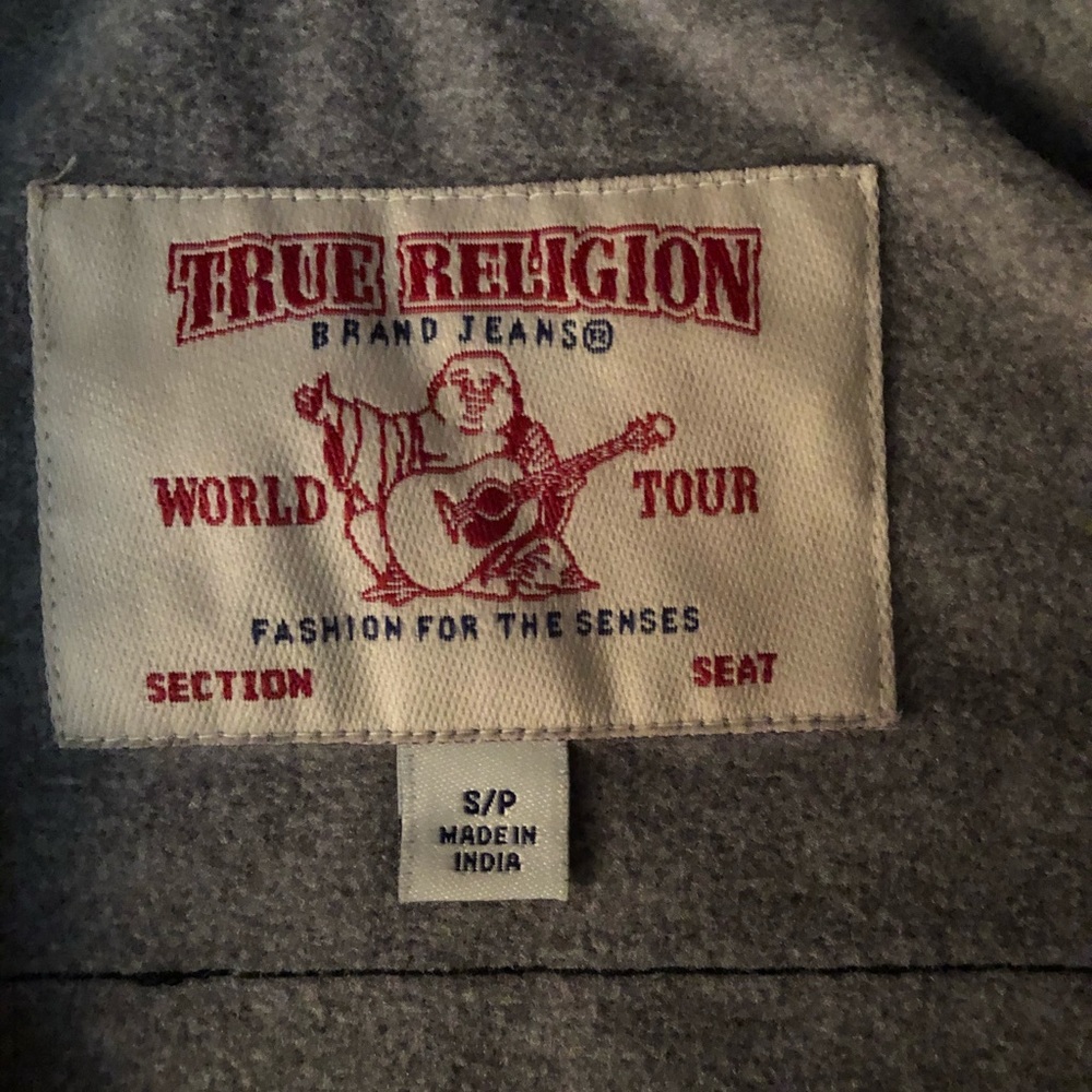 true religion zip up